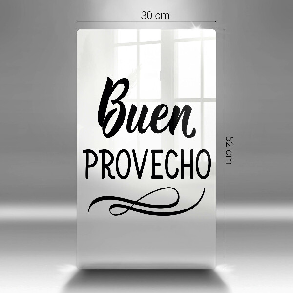 Tocător sticlă Buen provecho