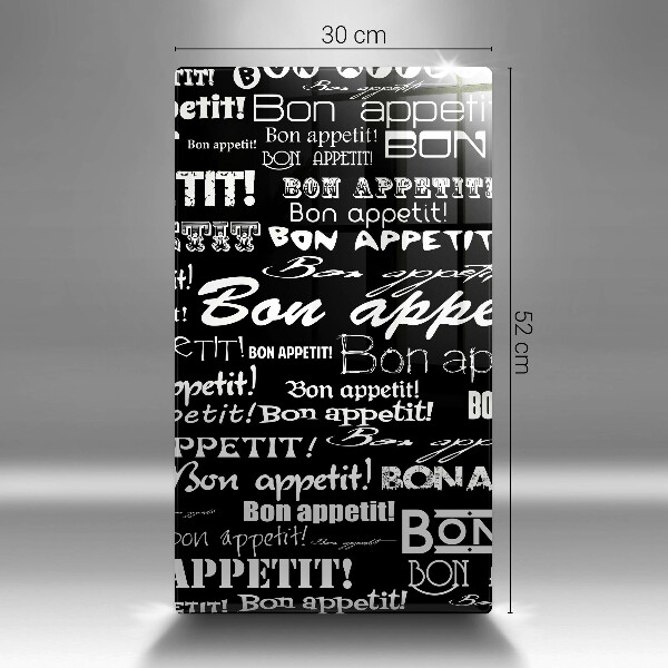 Tocător sticlă Bucătărie subtitrat Bon appetit
