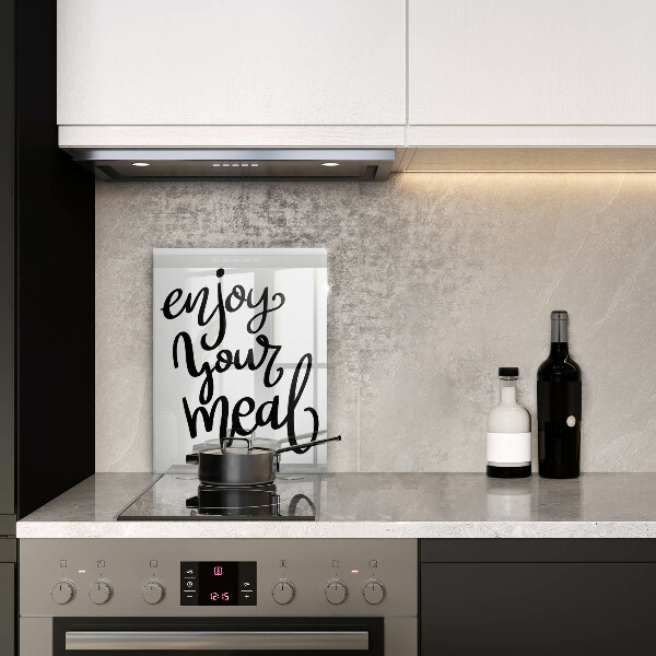 Tocător sticlă Enjoy your meal