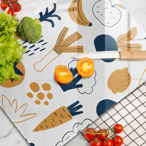 Tocător sticlă Ilustrație alimentară