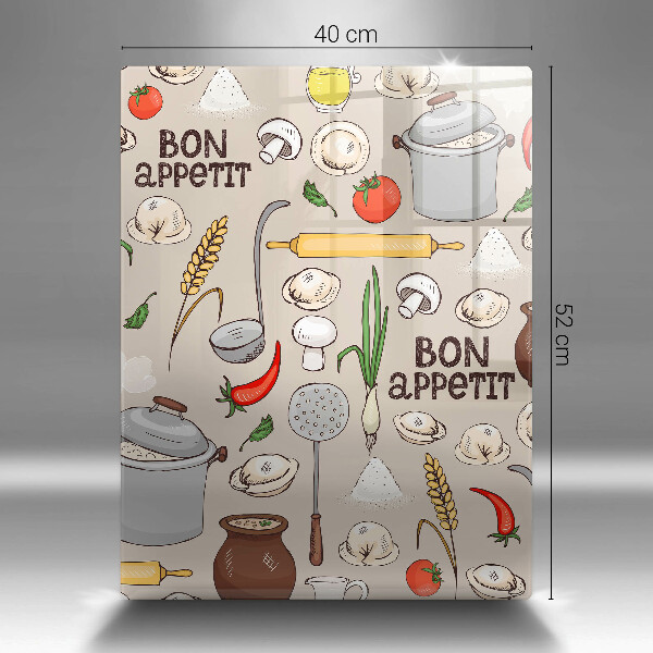 Tocător sticlă Ilustrație bucătărie