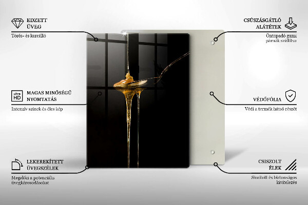 Tocător sticlă O lingurita de miere