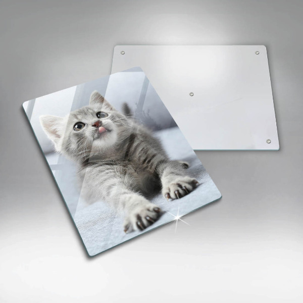 Tocător sticlă Pisicuță drăguță