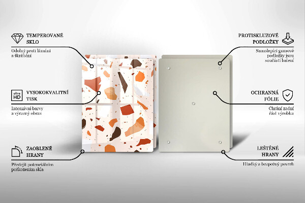 Tocător sticlă Gresie decorativa