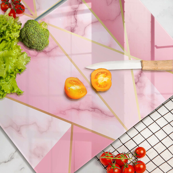 Tocător de bucătărie Marmură geometrică