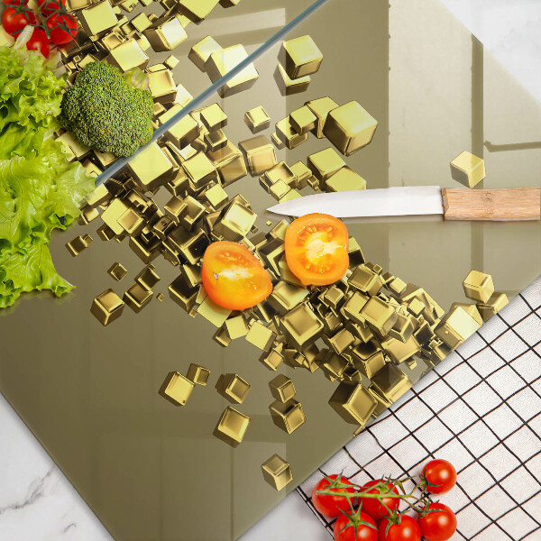 Tocător de bucătărie Geometrie abstractă 3D