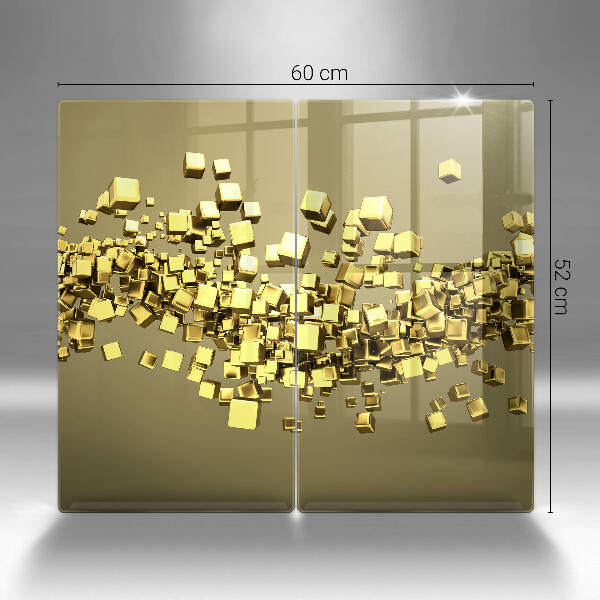 Tocător de bucătărie Geometrie abstractă 3D