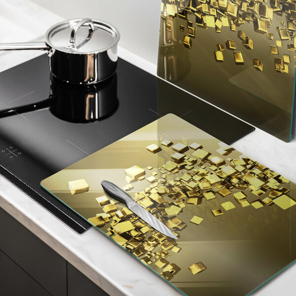 Tocător de bucătărie Geometrie abstractă 3D