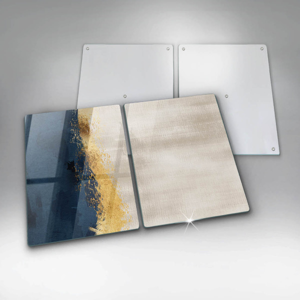 Tocător de bucătărie Abstracția aurului