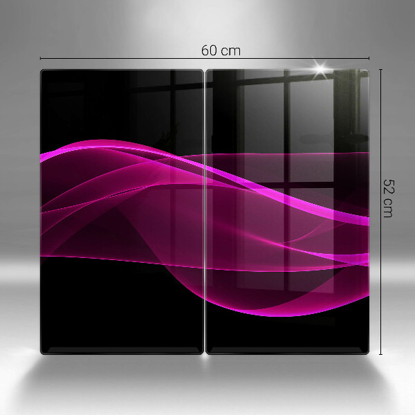 Tocător de bucătărie Abstracție roz