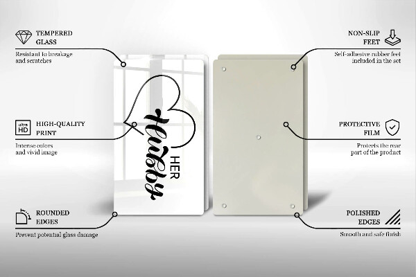 Tocător de bucătărie Inscripție propoziție model
