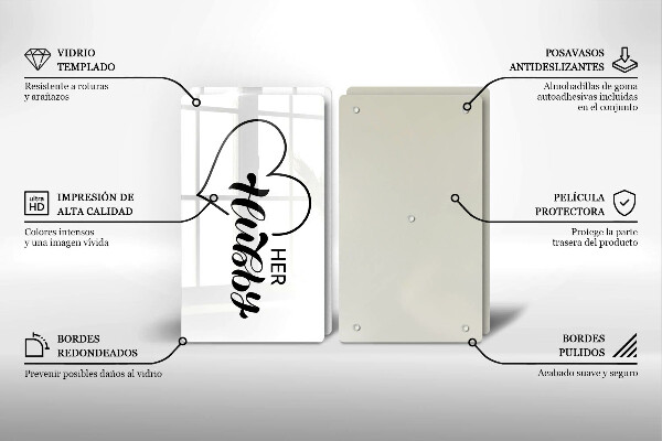 Tocător de bucătărie Inscripție propoziție model