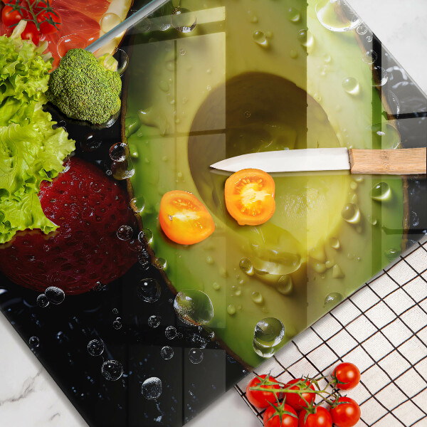 Tocător sticlă Fructe si legume