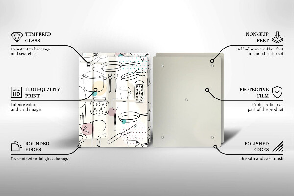 Tocător sticlă Accesorii pentru bucatarie