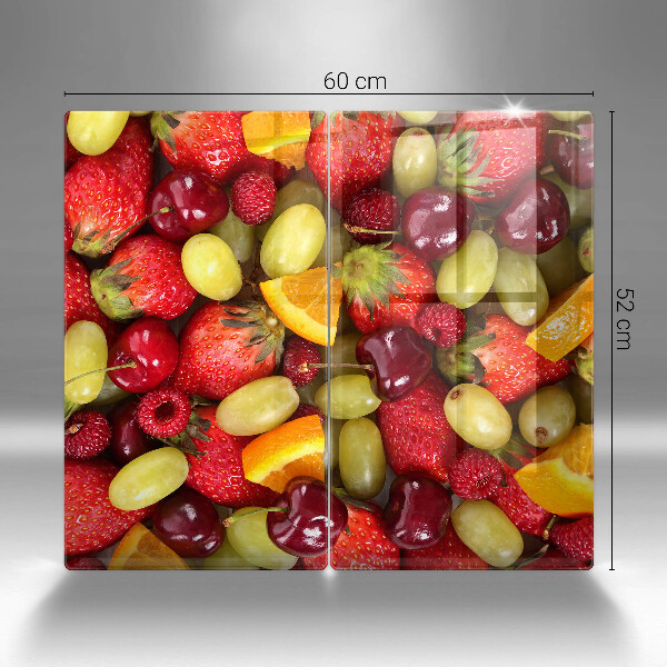 Tocător sticlă Fructe de vară