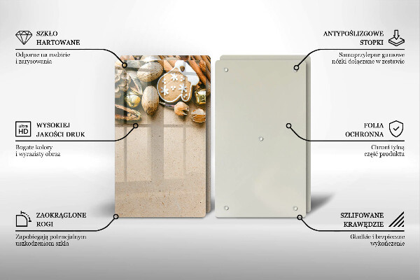 Tocător sticlă decorațiuni de Crăciun