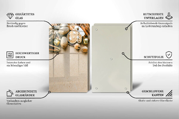 Tocător sticlă decorațiuni de Crăciun