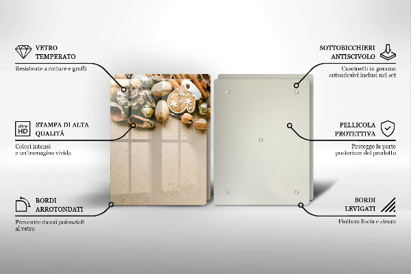 Tocător sticlă decorațiuni de Crăciun