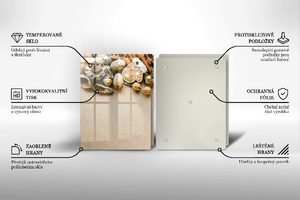 Tocător sticlă decorațiuni de Crăciun