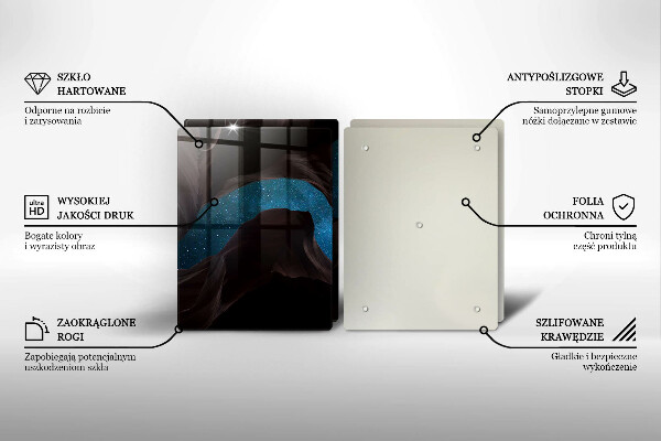 Tocător sticlă Cer înstelat