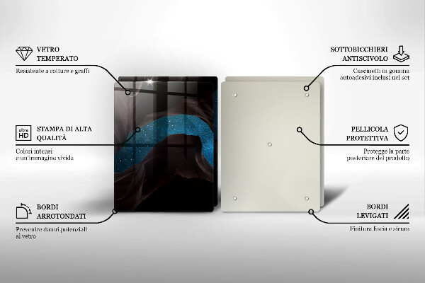 Tocător sticlă Cer înstelat
