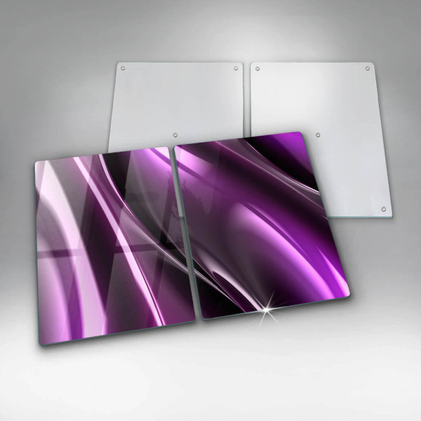 Tocător sticlă Abstracție violet