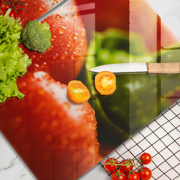 Tocător sticlă Ardei roşu