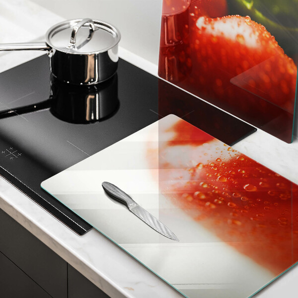 Tocător sticlă Ardei roşu