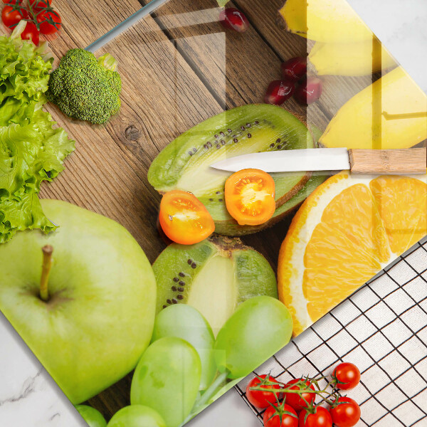 Tocător sticlă Fructe proaspete