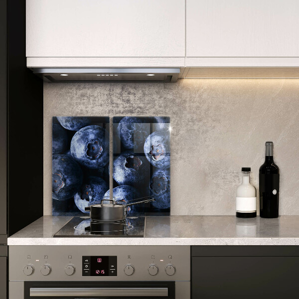 Tocător sticlă Prim-plan cu fructe de padure