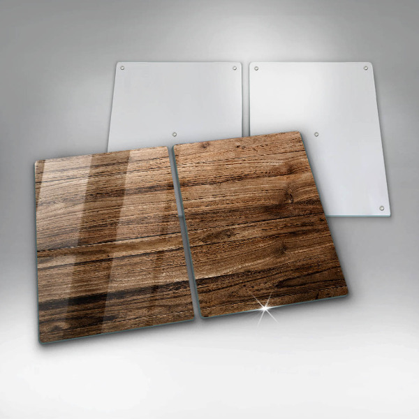 Tocător sticlă Textura lemnului