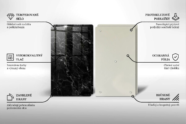 Tocător de bucătărie Marmură elegantă