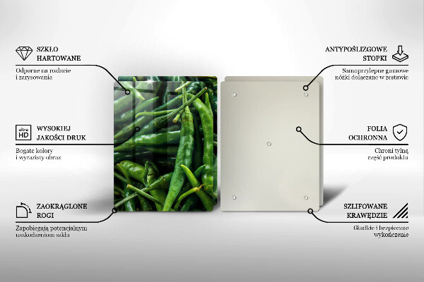 Tocător de bucătărie Păstăi de mazăre