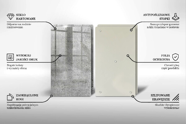 Tocător de bucătărie Textura de beton