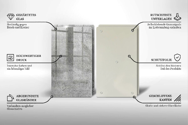 Tocător de bucătărie Textura de beton