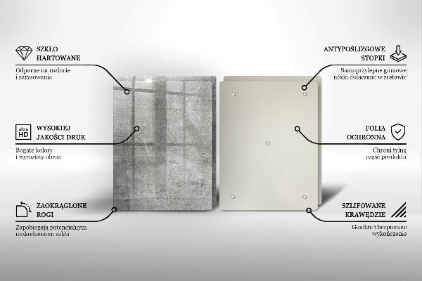 Tocător de bucătărie Textura de beton