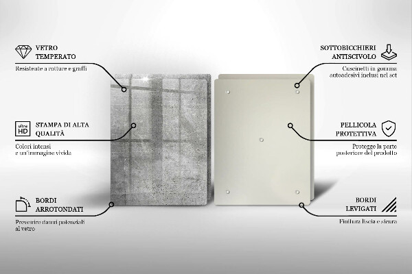 Tocător de bucătărie Textura de beton
