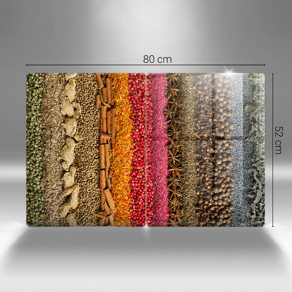 Tocător sticlă Condimente colorate