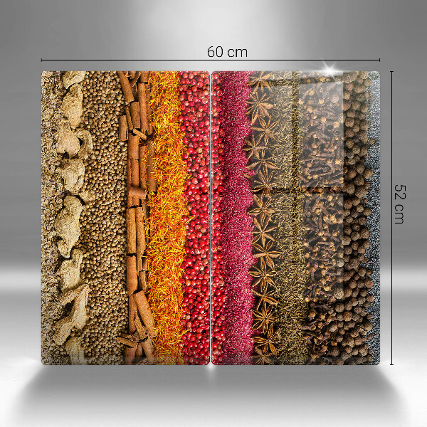 Tocător sticlă Condimente colorate