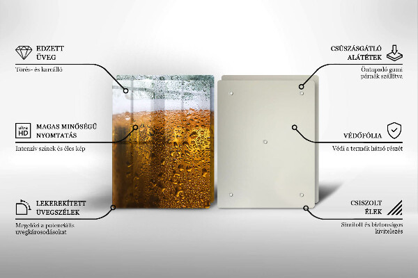 Tocător sticlă pahar umed de bere