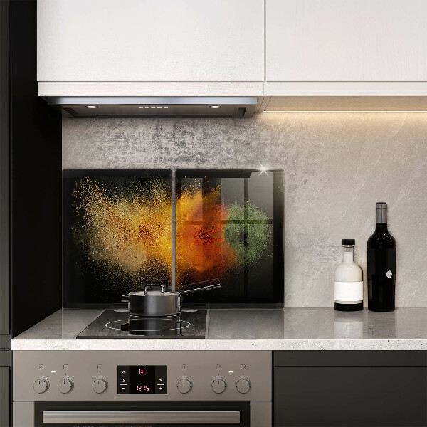 Tocător sticlă Condimente colorate