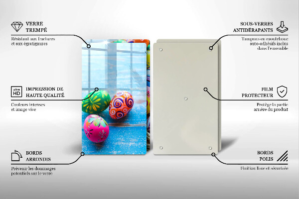 Tocător de bucătărie Ouă de Paște Ouă de Paște