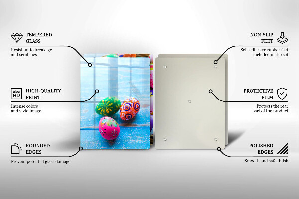 Tocător de bucătărie Ouă de Paște Ouă de Paște