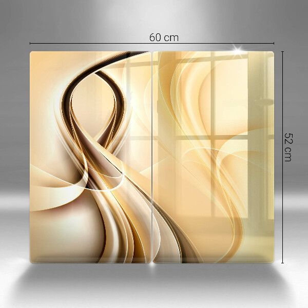 Tocător de bucătărie Abstracția fumului