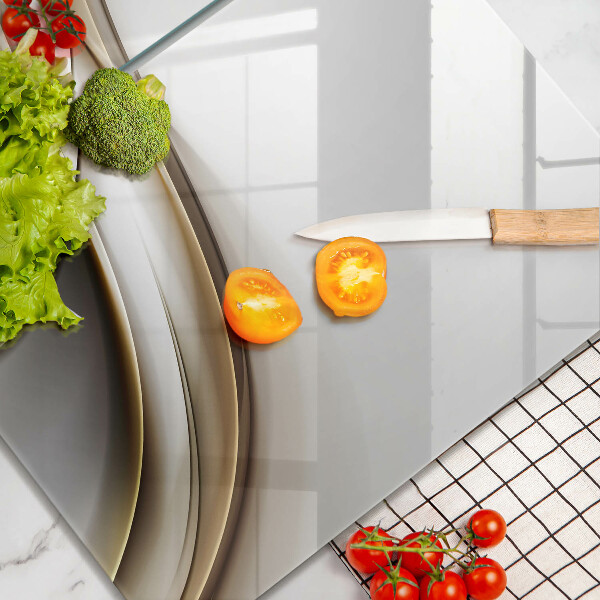 Tocător de bucătărie Abstracția liniilor moi