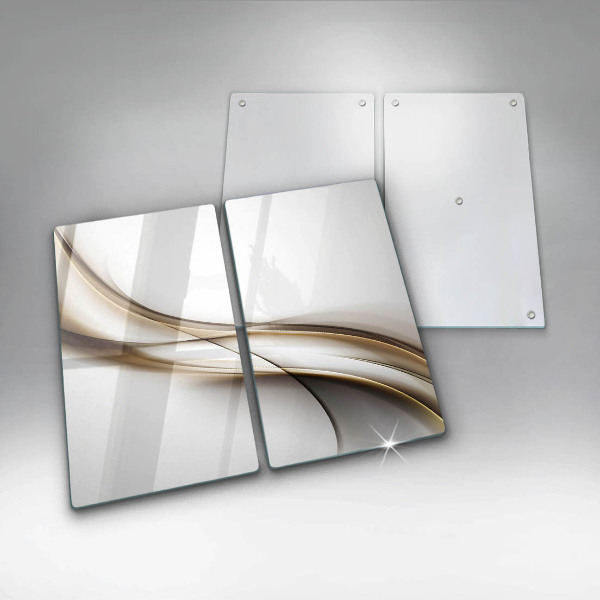 Tocător de bucătărie Abstracția liniilor moi