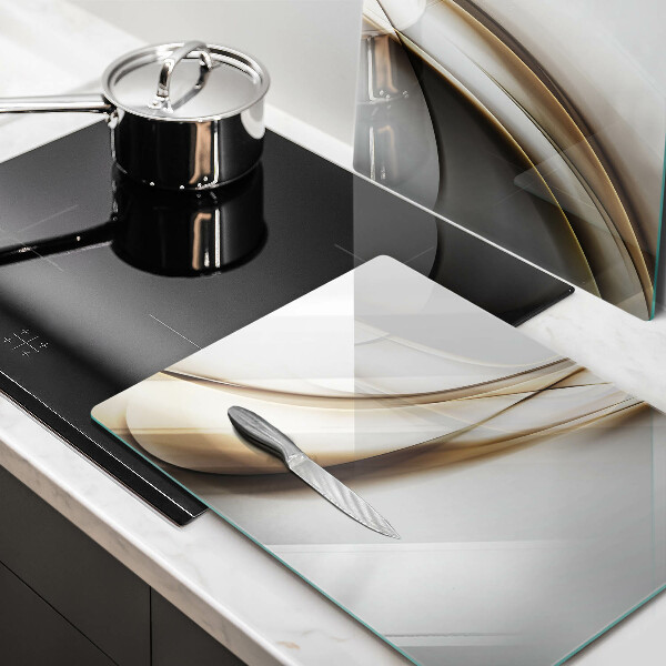 Tocător de bucătărie Abstracția liniilor moi