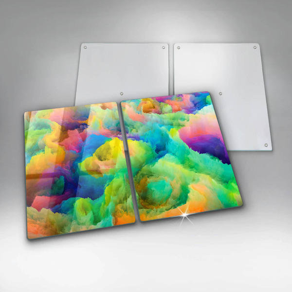 Tocător de bucătărie Abstracție colorată