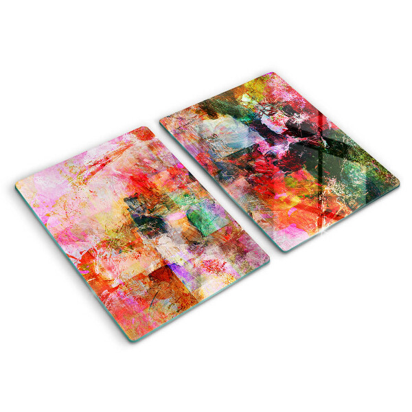 Tocător de bucătărie Abstracția vopselei