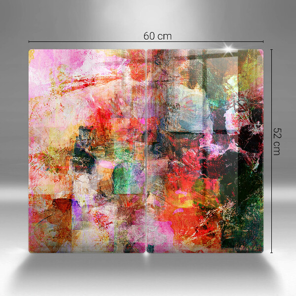 Tocător de bucătărie Abstracția vopselei